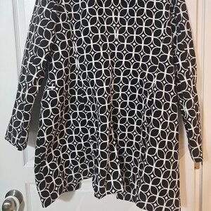 Chapter One Black and White Coat XL